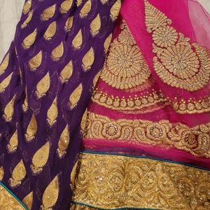 Half Net Indian Party Wear Sari/Saree
